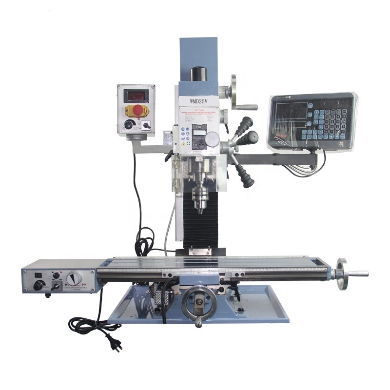 Hot sale WMD25V benchtop drilling  milling machine  with  DRO