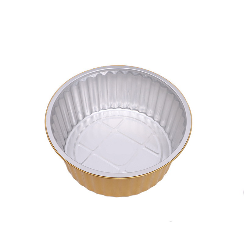 YOUXUAN Aluminum Foil Mini Loaf Pie Pans  with Lids Plate Container For Food