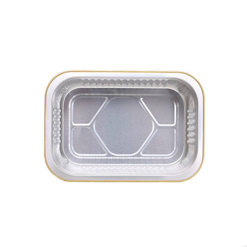 YOUXUAN Sartenes Rectangulares De Papel Aluminio Mini Disposable Aluminum Foil Pie Pan Takeaway Food Container