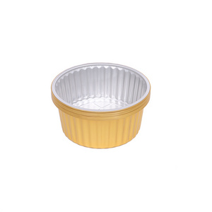 YOUXUAN Aluminum Foil Mini Loaf Pie Pans  with Lids Plate Container For Food