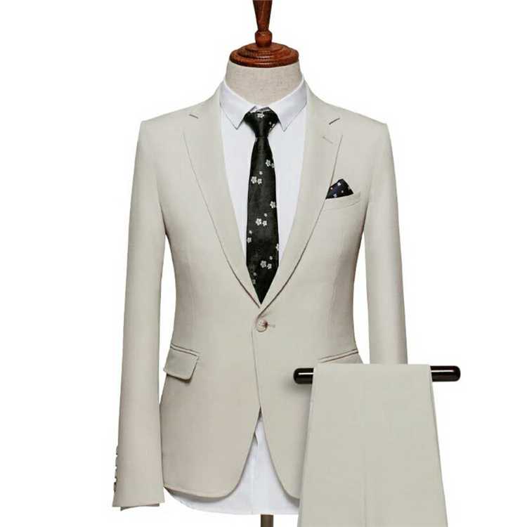 MTM made to measure bespoke men suits for business 100%Wool fused canvas man suit