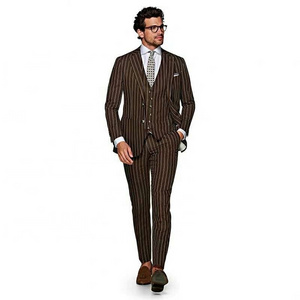 high quality MTM made to measure man suit Newest design best price brown custom men suits fashion