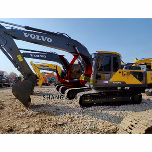 second  hand  VOLVO EC210 EC220 digger cheap price used 21 ton  heavy  excavator 99% new at Good condition