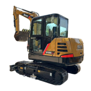 High quality Chinese SANY 55C SY60C SY75C machinery hydraulic backhoe crawler 5tons 6ton used MINI sany excavator