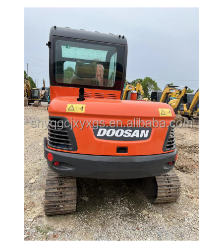 Korea Second-hand mini excavadora Doosan DX60 DX75 machinery hydraulic backhoe crawler 6ton used doosan excavator