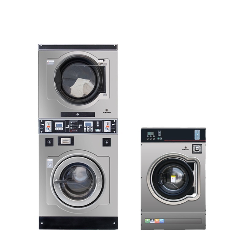 Factory hot sale 15kg card/ coin operate washing machine for laundromat with price