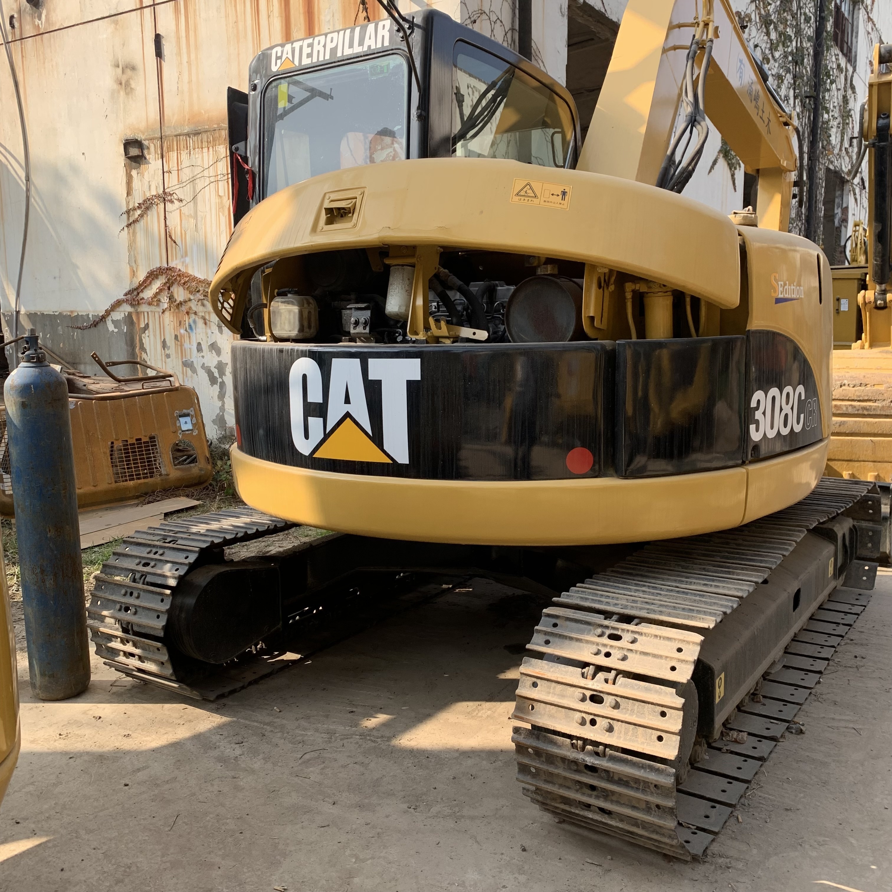 Heavy Machinery Used Mini Excavators CAT 308CCR 307 306 8TON Second Hand caterpillar