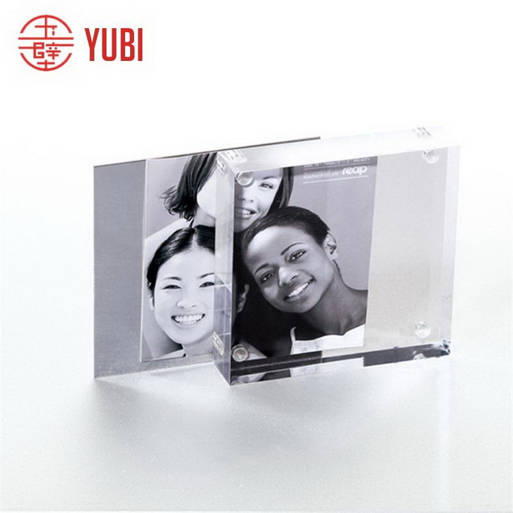 Large Transparent Acrylic Cube 2 X 6 Photo Booth Strip Frames Acrylic Photo Strip Frames