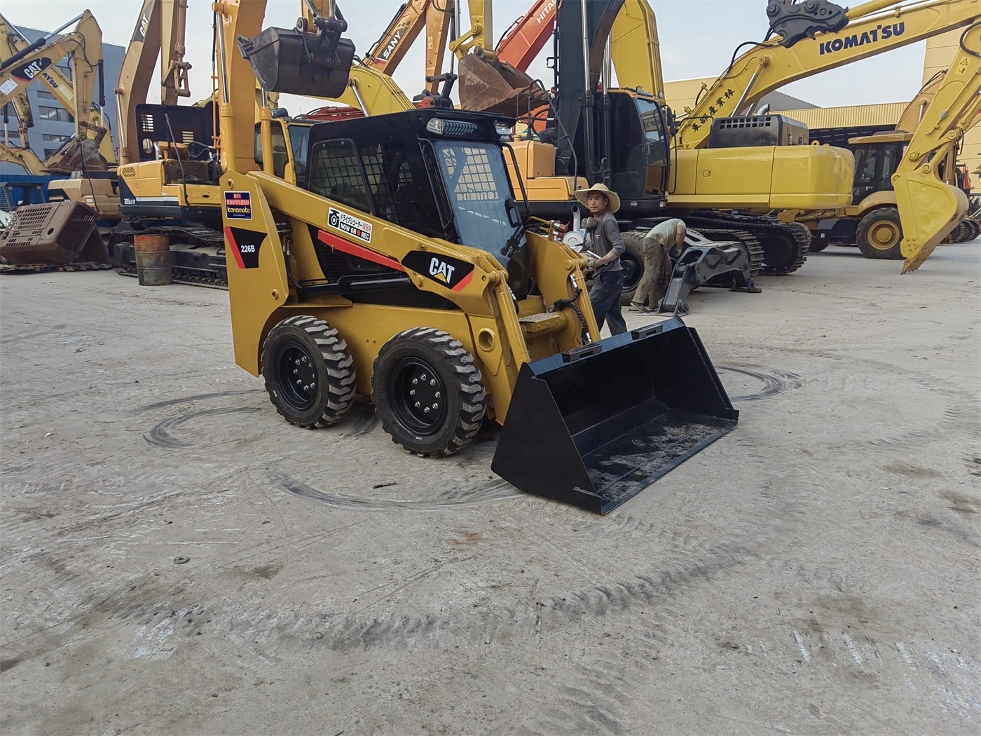 18 Tons Of Japanese Original Caterpillar 950gc Used Wheel Loader Cheap Wholesale And Cat 226b 966h For Sale