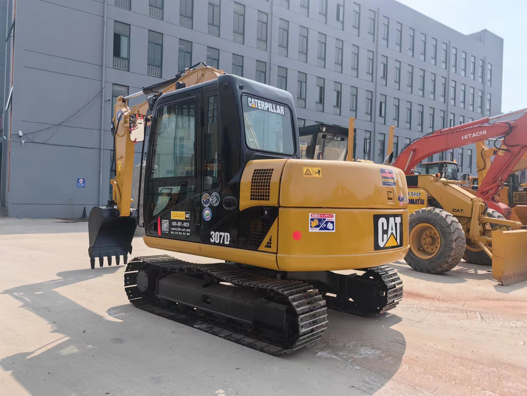 Small Excavators CAT 307D Used excavator caterpillar 307 small digger hydraulic crawler construction machinery