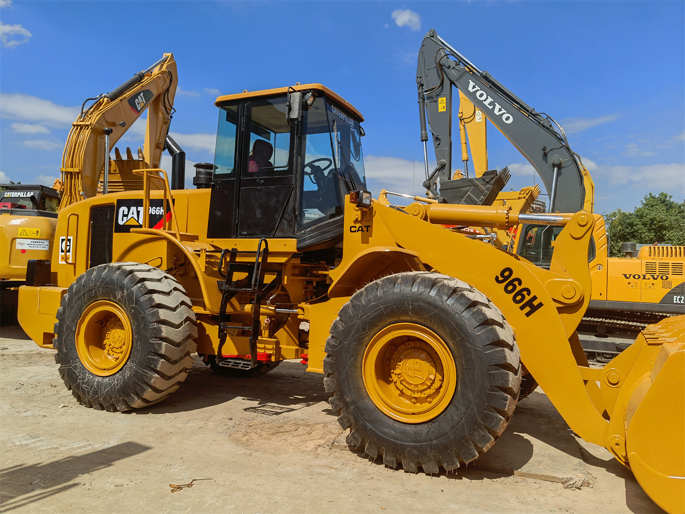 Used Caterpillar 966h Loader Wheel Loaders Provided ORIGINAL 1 Set Kat Front Loader Machinery 7 Ton Second Hand Engine 2018 JP