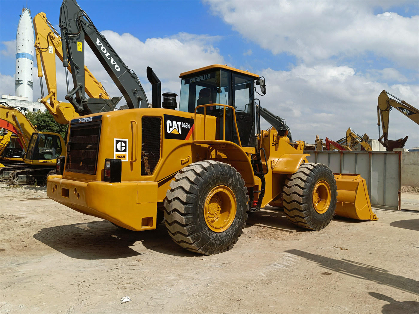 Used Caterpillar 966h Loader Wheel Loaders Provided ORIGINAL 1 Set Kat Front Loader Machinery 7 Ton Second Hand Engine 2018 JP