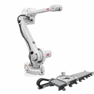 Industrial Robot ABB IRB 4600 45kg Payload 2050mm Reach Painting Robot 6 Axis Robotic Arm with Track