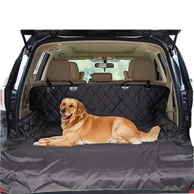 Pet Dog Trunk Cargo Liner - Oxford Car SUV Seat Cover - Waterproof Floor Mat for Dogs Cats - Washable Dog Accessories