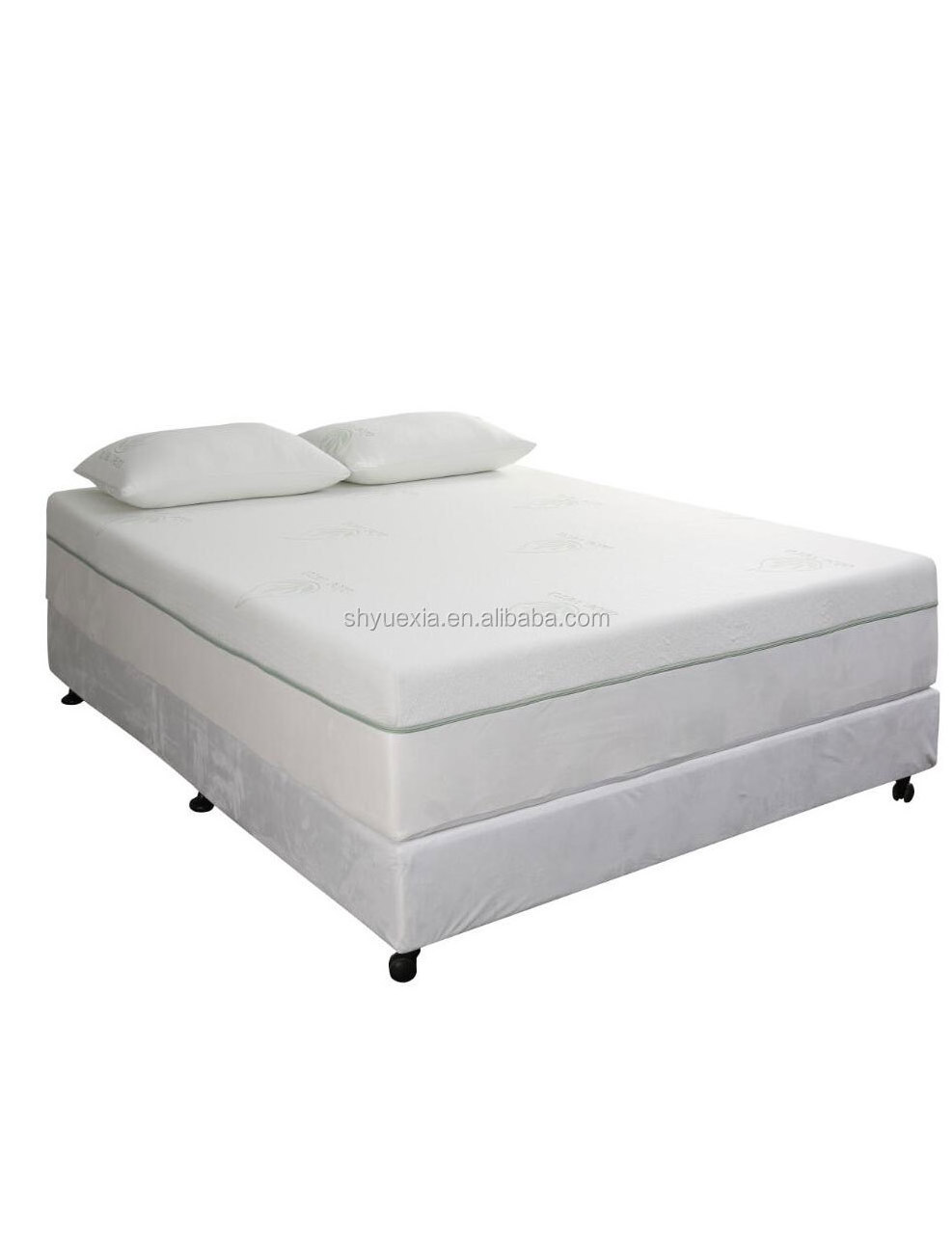 Eco friendly Gel Memory Foam Latest Double Single Bed Fabric Foldable King Size for wholesale