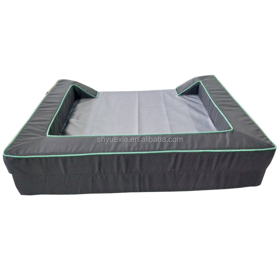 Factory direct premium quality cooling gel dog pad anti anxiety pet bed sofa blanket waterproof orthopedic beds for dog