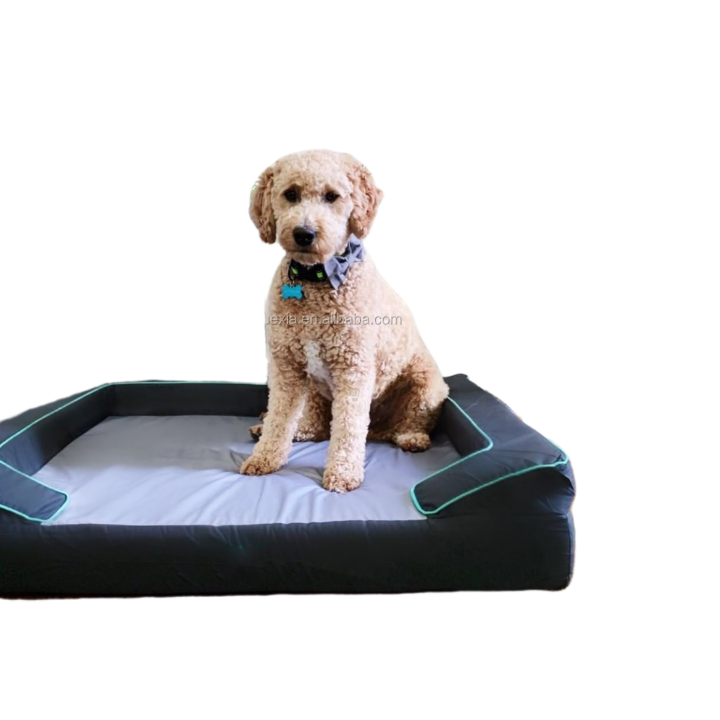 Factory direct premium quality cooling gel dog pad anti anxiety pet bed sofa blanket waterproof orthopedic beds for dog