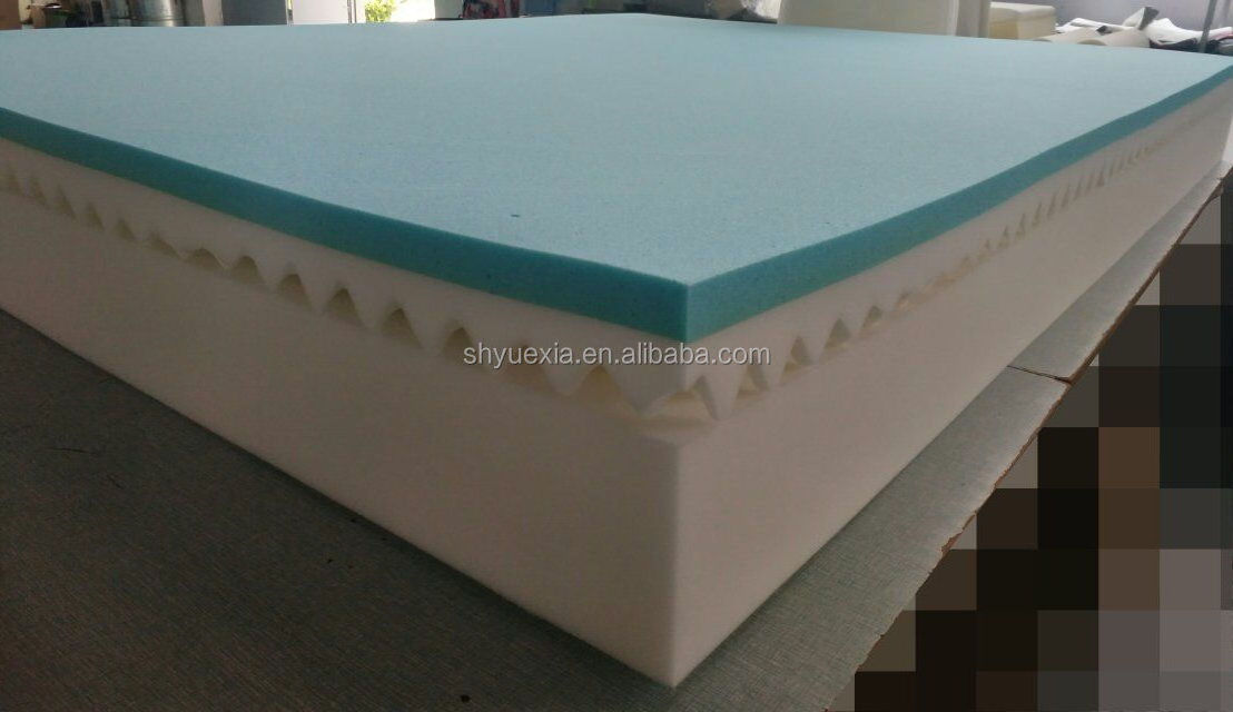 High Density Gel Memory Foam Double King Queen Size Bed Custom Fabric with Factory Price