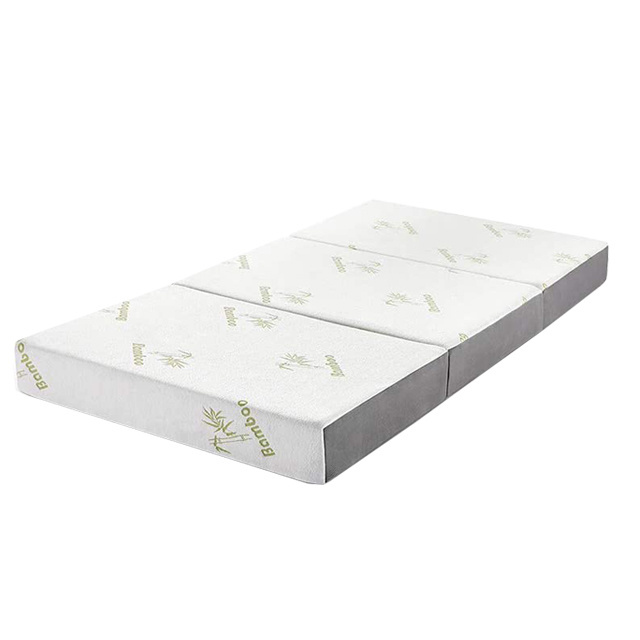 Foldable Mattress Folding Floor Mattress for Adults, Kids - Portable Bed 4 Inch Foam Sleeping Pad for Tent, Travel, Guest