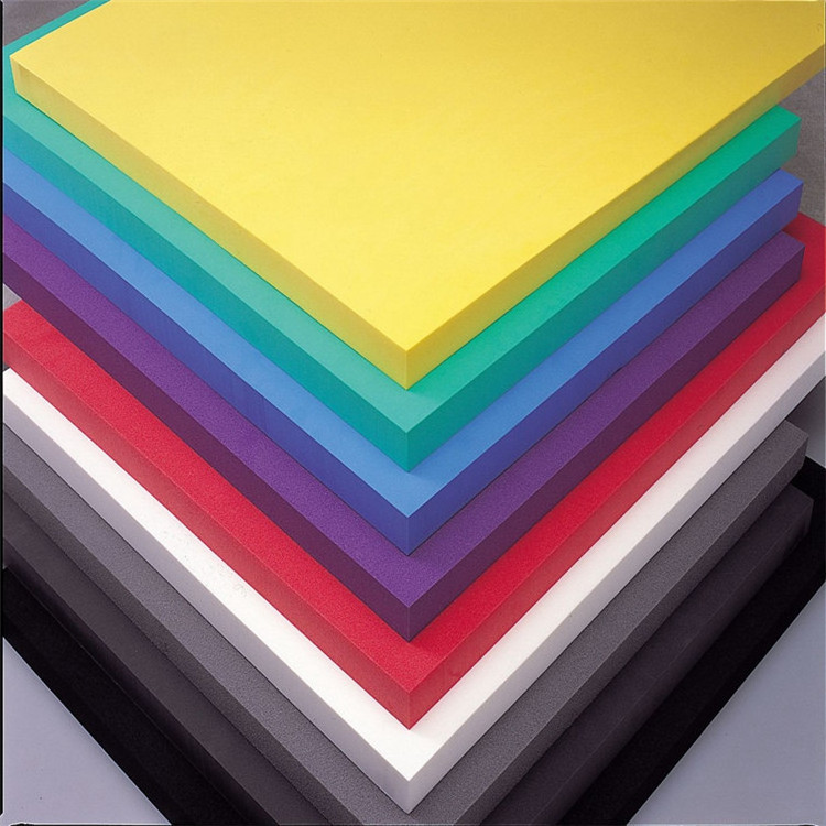 Furniture Bed High Density Memory Polyethylene Sponge Foam Cushion Sheet