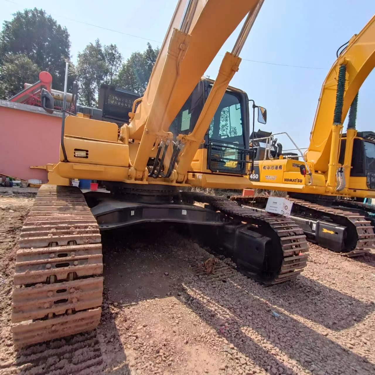 Japan original second-hand Komatsu (komatsu) PC450-8 crawler excavator 45 ton used excavators