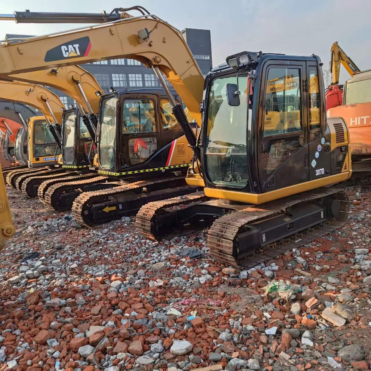 Japanese Small Used Excavator Cat 307d Multi functional Mini Excavator Cat 305 306 307 308 Used excavator