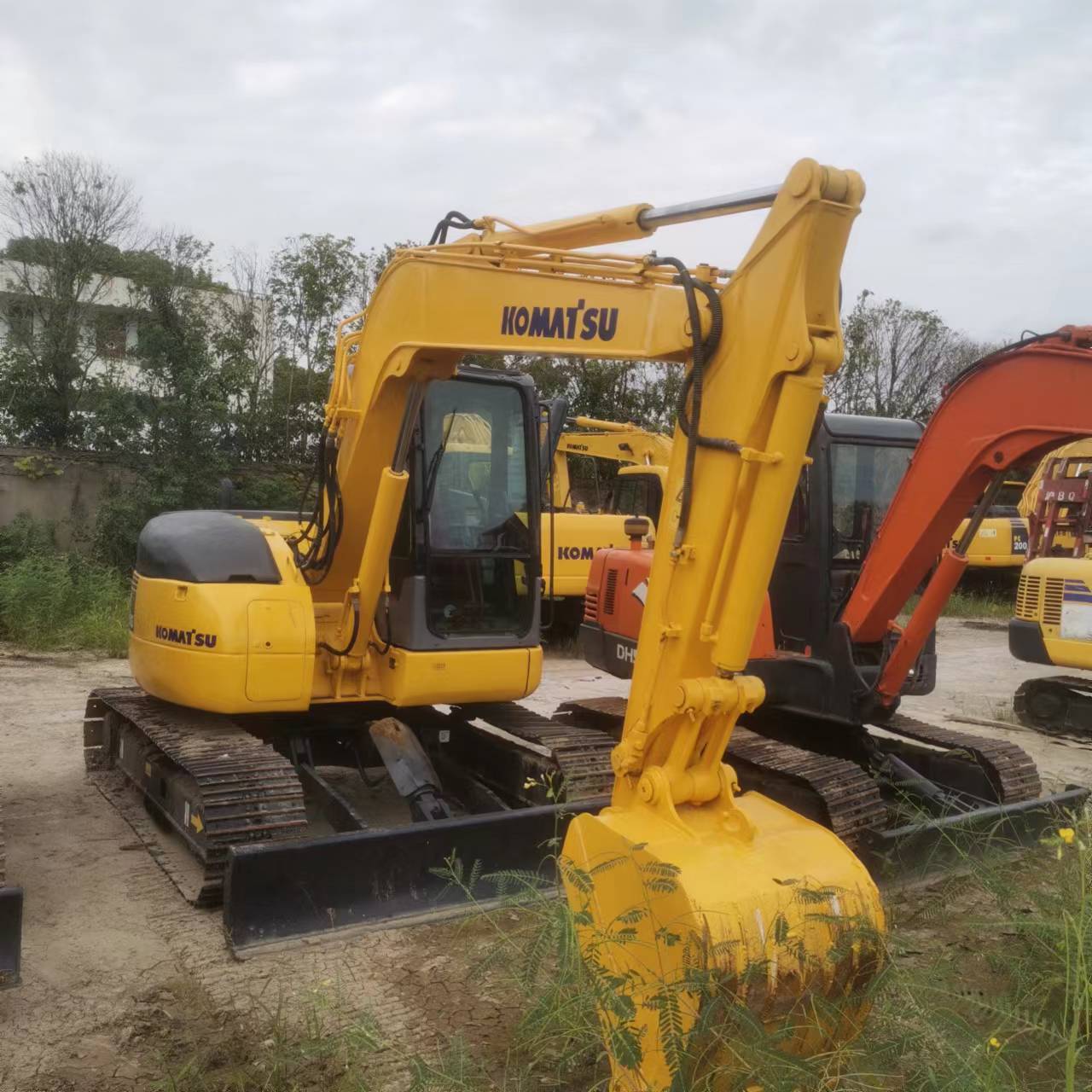 Japanese Komatsu PC78US used excavator and engineering machinery PC55MR PC56 PC60 PC110 used mini digger for sale