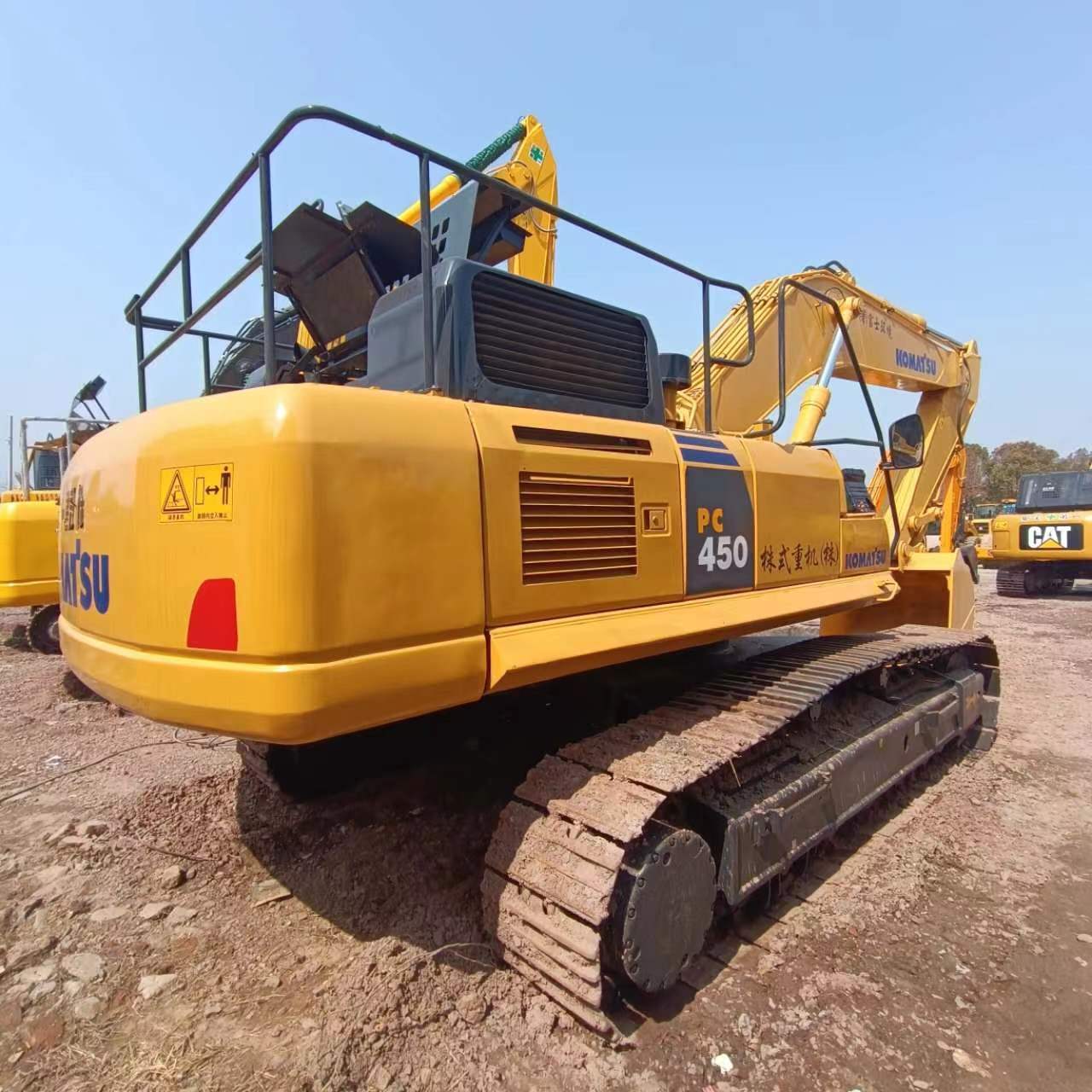 Japan original second-hand Komatsu (komatsu) PC450-8 crawler excavator 45 ton used excavators