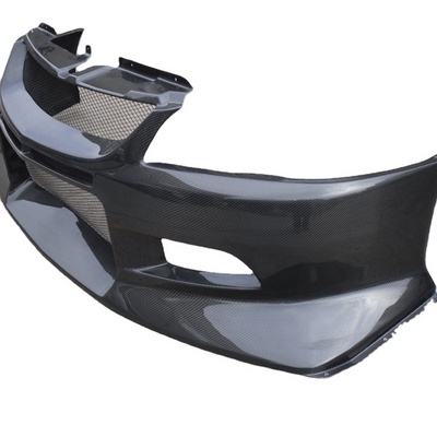 Carbon Fiber CF Body kit Fit For Evolution EVO 8 9 VC  Cyber Front Bumper With Front Diffuser