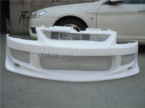 Glass fiber Evolution Evolution EVO 9 JUN FRONT BUMPER FRP