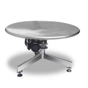 Full 304 Direct Rotary turning collection table for packing system