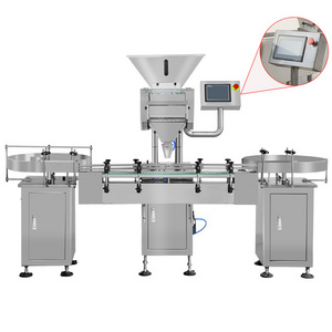 Fully Automatic 8 Lane Electronic Capsule Pill Counter Tablet Counting Bottling Machine