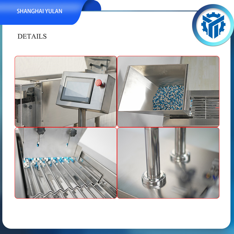 Fully Automatic 8 Lane Electronic Capsule Pill Counter Tablet Counting Bottling Machine