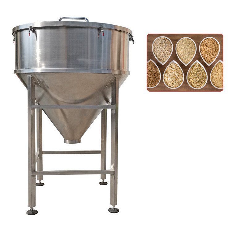 Good Price Stainless Steel Small Mini Portable Corn Maize Flour Storage 1 Ton Grain Silo