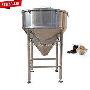 Factory  Stainless Steel Corn Maize Coffee Wheat Flour Pallet Powder Storage Tank Silo