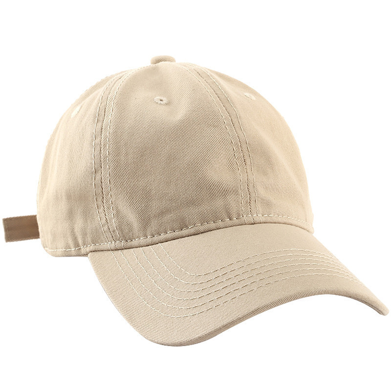 Wholesale solid color hats Japanese spring and summer soft ceiling baseball caps for men and womeclassic/basic