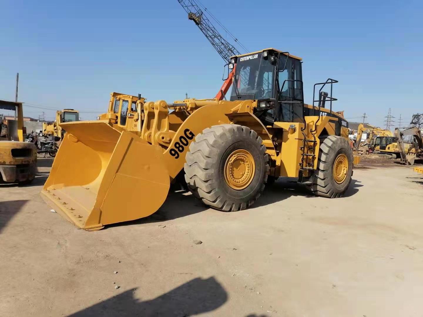 Caterpillar CAT980G Wheel Loader Large Wheel Loader Original Japanese Machine 90% New in Good Condition