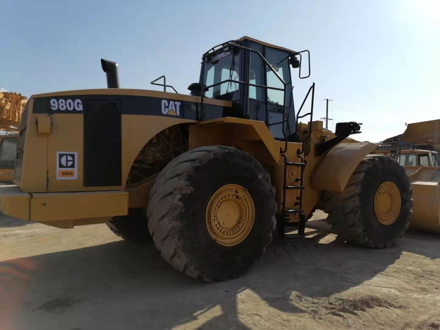 Caterpillar CAT980G Wheel Loader Large Wheel Loader Original Japanese Machine 90% New in Good Condition