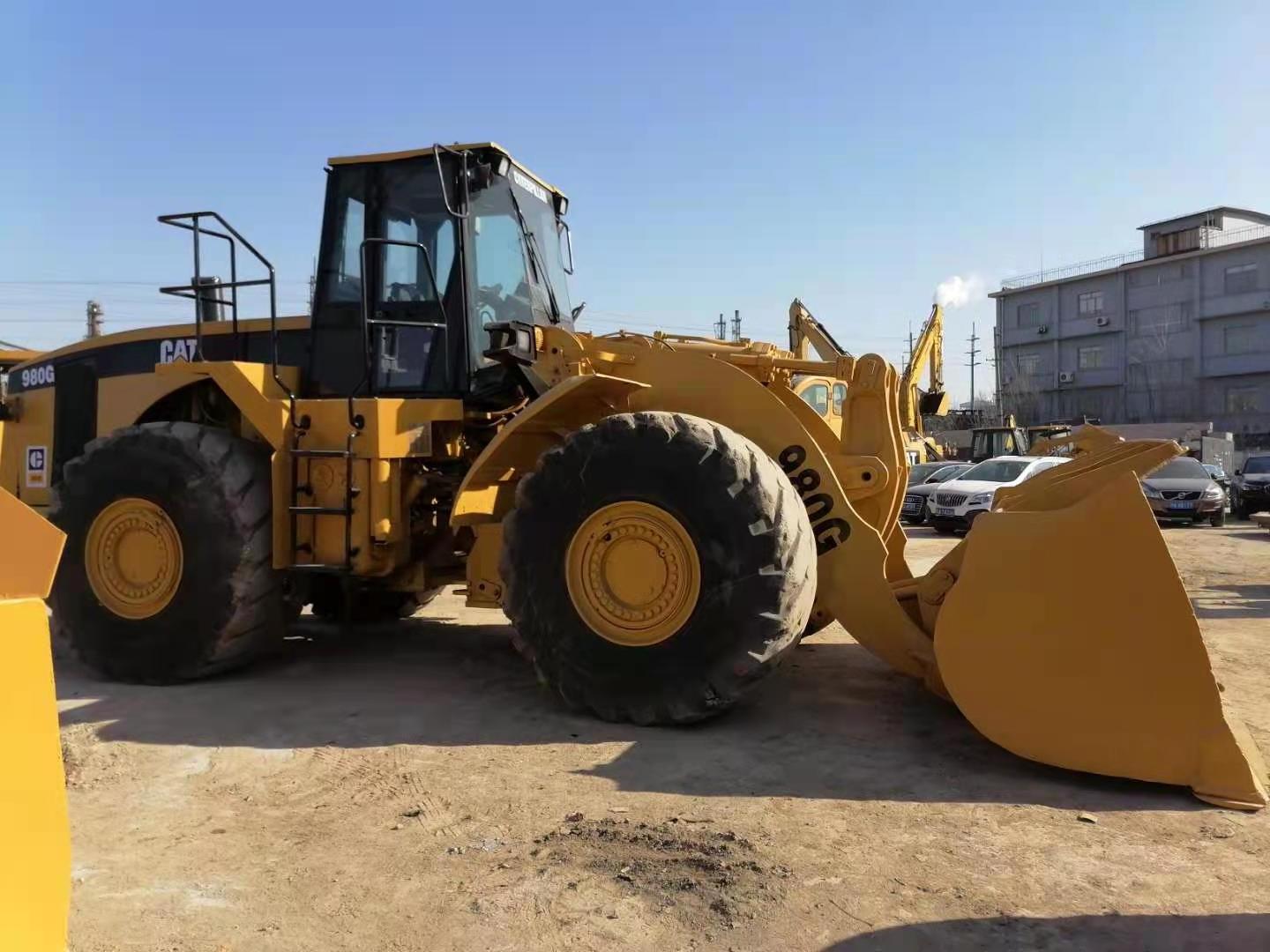 Caterpillar CAT980G Wheel Loader Large Wheel Loader Original Japanese Machine 90% New in Good Condition