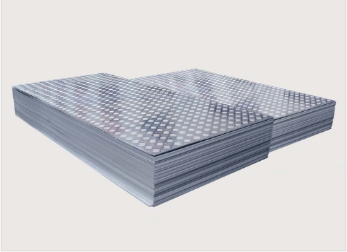 Manufacture fabrication 3003 aluminum alloy Anti-slipe sheet price per kg aluminum checker sheet plate