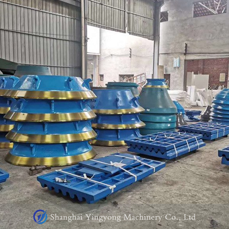 YINGYONG Symons/Terex/Shanbao/Truemax/Telsmith cone crusher wear  Spare Parts concave and mantle / Bowl Liner