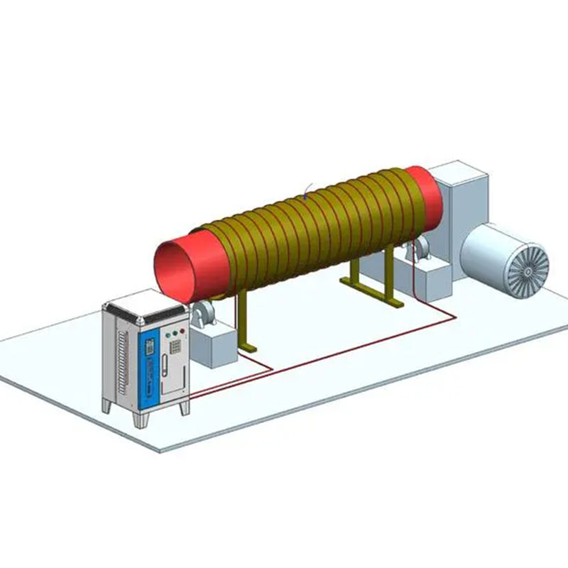 Hot selling energy-saving and environmental protection electric rotary kiln for sale