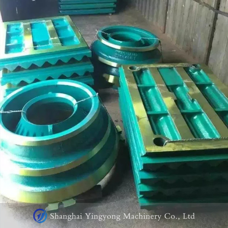 YINGYONG Symons/Terex/Shanbao/Truemax/Telsmith cone crusher wear  Spare Parts concave and mantle / Bowl Liner