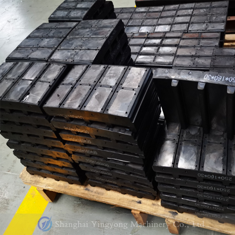 ball mill parts liner plates rubber ball mill liner /ball mill rubber liner