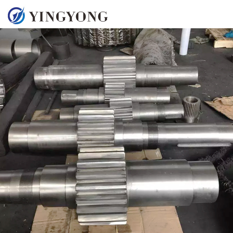 Customized Various Models Cement Ball Mill Steel Helical Gear Shaft / Transmission Gear Shaft Shaft Price for Sale