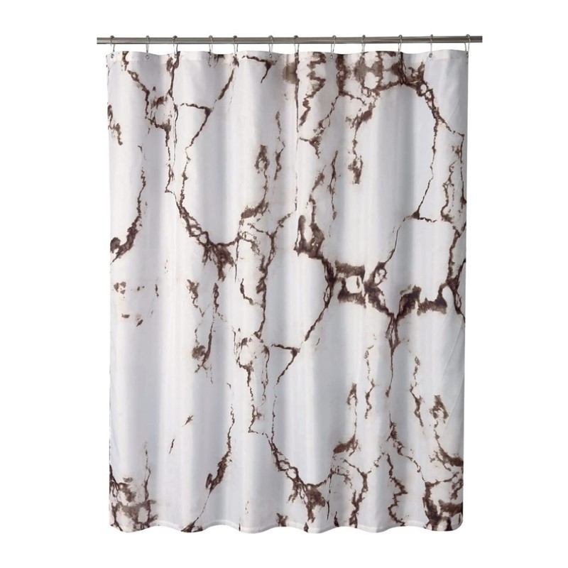 Fabric Unique 3D Printing Marble Bathroom Shower Curtain Design Bathroom Accessories