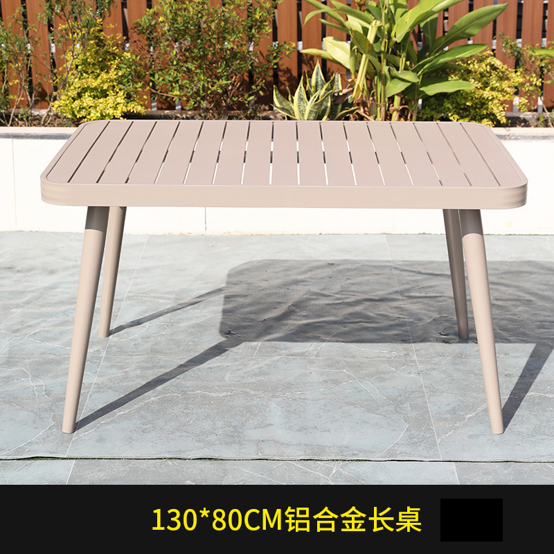 High-end hot selling garden set table and chair outdoor furniture aluminum furniture outdoor dining set outdoor garden furniture