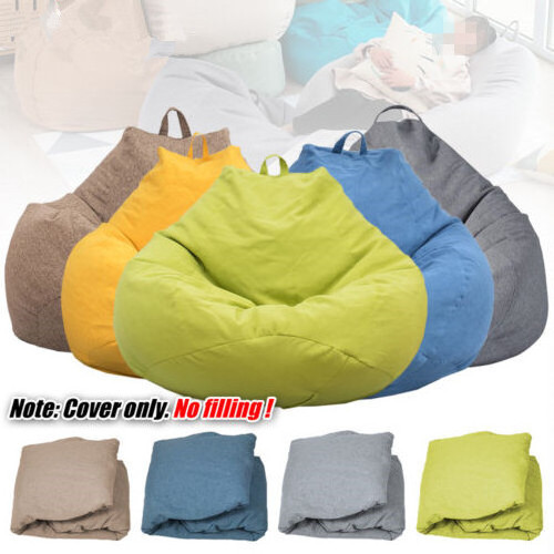 Fabric Sofa Chair Cover Bean Bag -Big Sofa Bed Sack Bean Bag Chair Cover