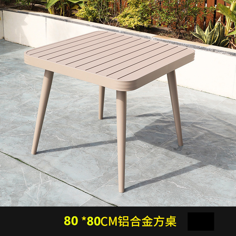 High-end hot selling garden set table and chair outdoor furniture aluminum furniture outdoor dining set outdoor garden furniture