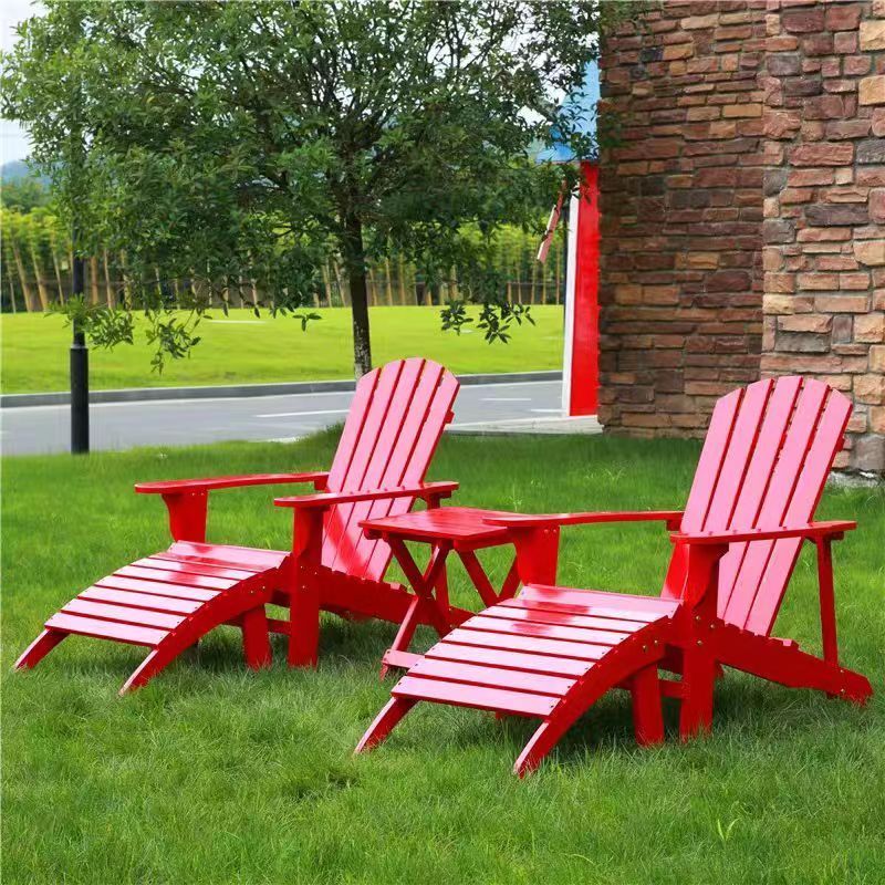 Outdoor Furniture Modern Design HDPE folding Adirondack Chair Manufacturer For Sales